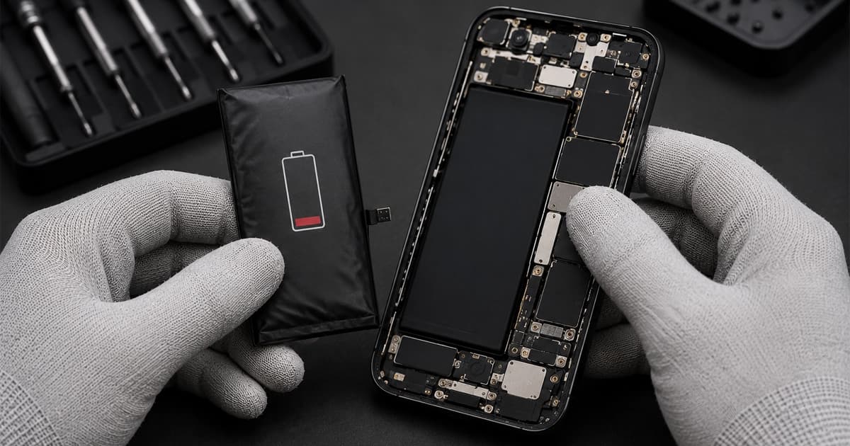 Batterie smartphone fatiguée