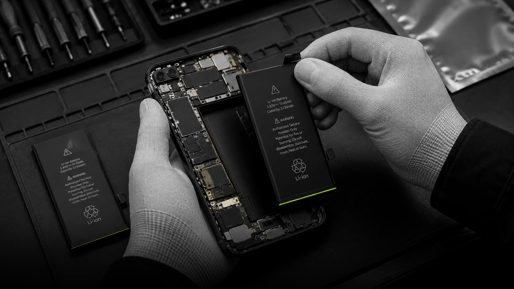 Changement de batterie smartphone ClikClak Lausanne