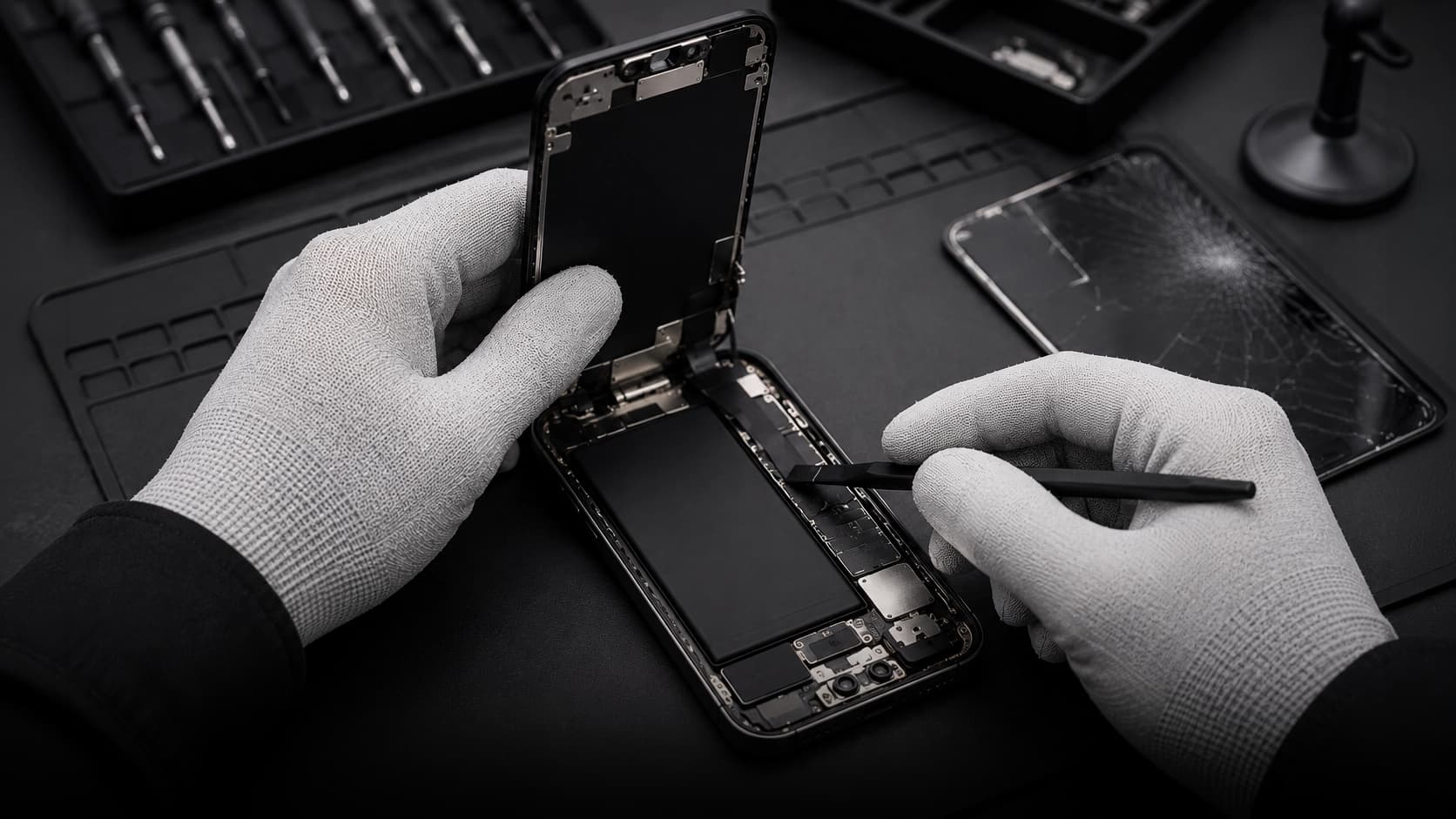 Réparation écran smartphone ClikClak Lausanne